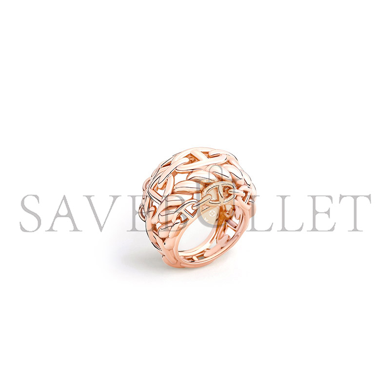 HERMÈS CHAINE D'ANCRE MULTICHAINES RING H124640B00054